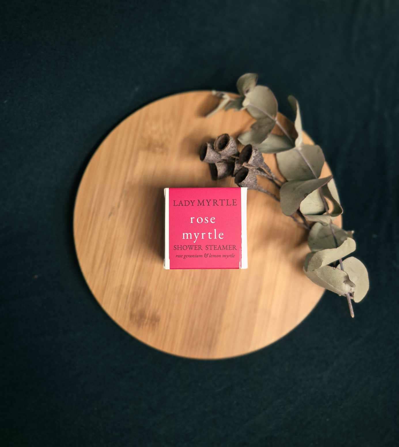 Rose Myrtle - aromatherapy shower steamer - essential oils
