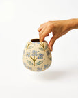 Pollen Vase Blue Floret
