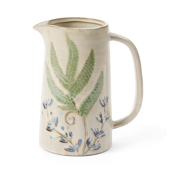Botanical Painted Jug