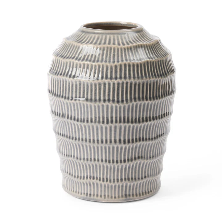 Nautilus Blue Vase