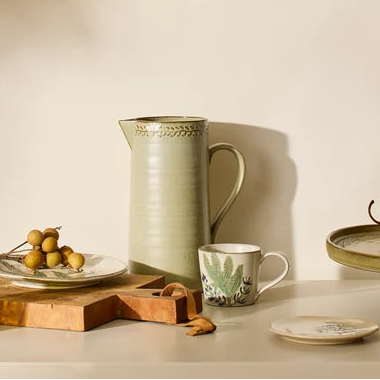 Ceramic Green Jug