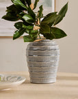 Nautilus Blue Vase