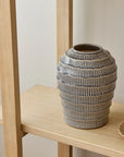 Nautilus Blue Vase