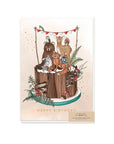 Typofloral Greeting Cards