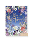 Typofloral Greeting Cards